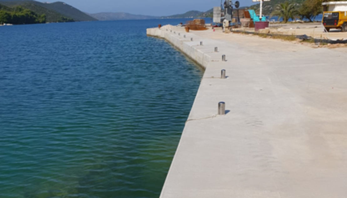 Sanacija obale luke Luka, Dugi otok